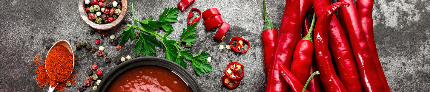 Salsa Roja mit Cayenne Chili - perfekt als Mitbringsel - vegan!