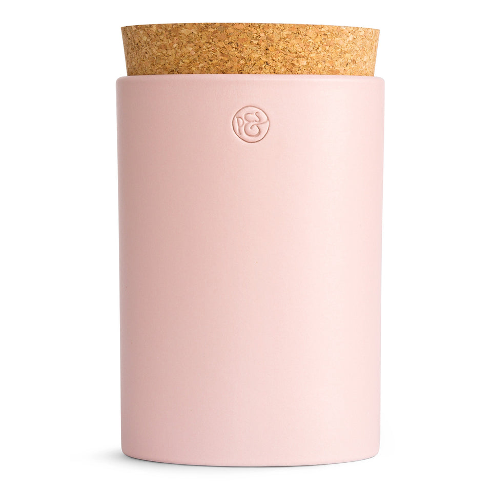 Vorratsdose hoch, blassrosa