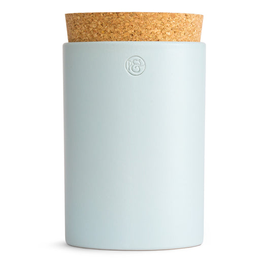 Vorratsdose hoch, blasstürkis