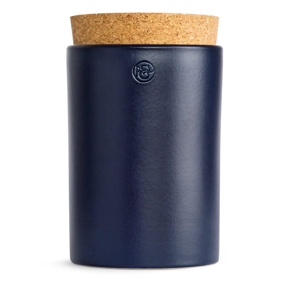 Vorratsdose hoch, nachtblau