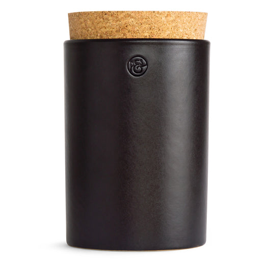 Vorratsdose hoch, schwarz matt