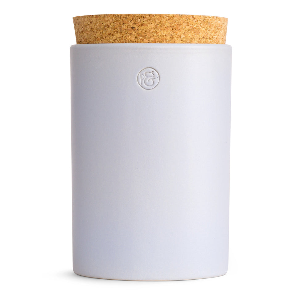 Vorratsdose hoch, taubenblau