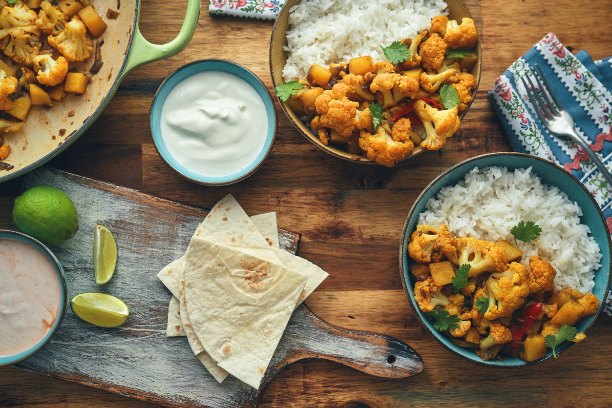 Marinierter Tempeh mit Garam Masala