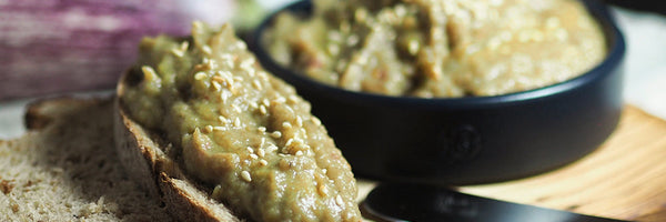 Baba Ghanoush mit Sesamsaat