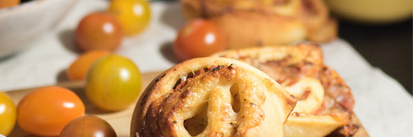 Pizzaschnecken mit Italienischen Kräutern