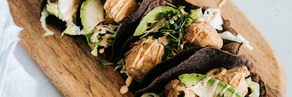 Vegane Crispy Blumenkohl-Tacos mit Geräucherter Paprika