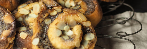 Zimtschnecken mit Cardamom