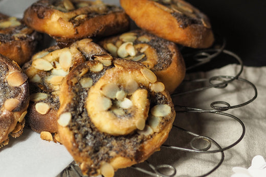 Zimtschnecken mit Cardamom