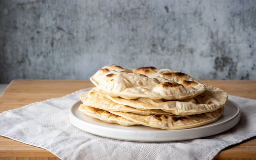 Würziges Naan mit Garam Masala