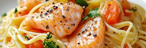 Pasta mit Zitronen Öl & Tellicherry Pfeffer