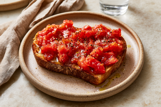 Pan con tomate mit Zitronensalz