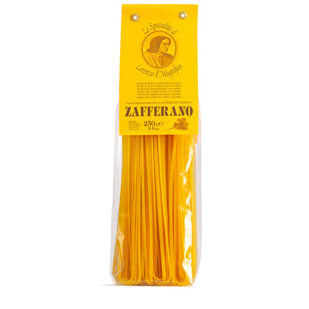 Tagliatelle aus Hartweizengrieß mit Safran