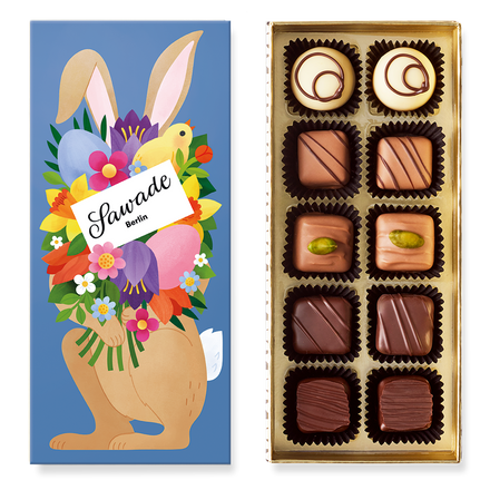 Pralinenschachtel Osterhase, 115g