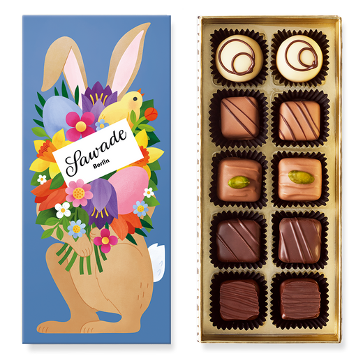 Pralinenschachtel Osterhase, 115g