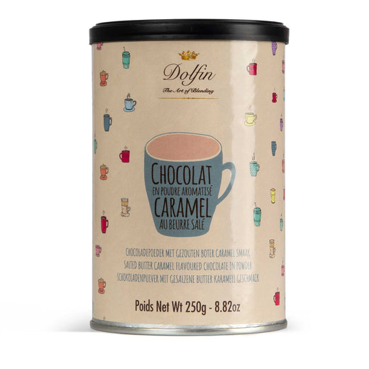 Trinkschokolade mit gesalzenem Butterkaramell