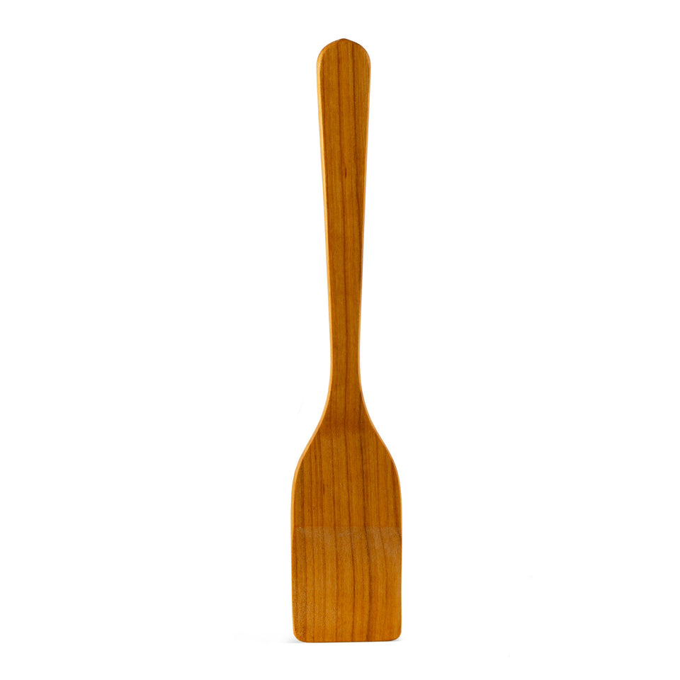 Pfannenwender aus geöltem Kirschholz - 30 cm