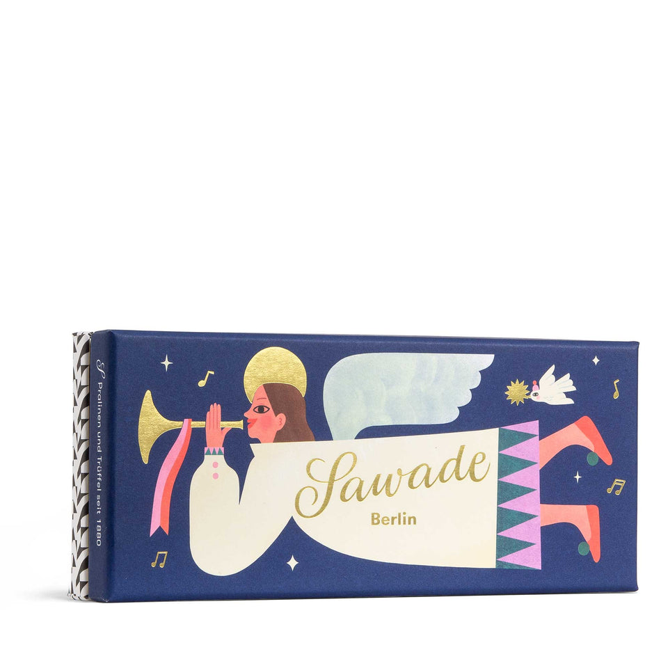 Pralinenschachtel Engel, alkoholfrei