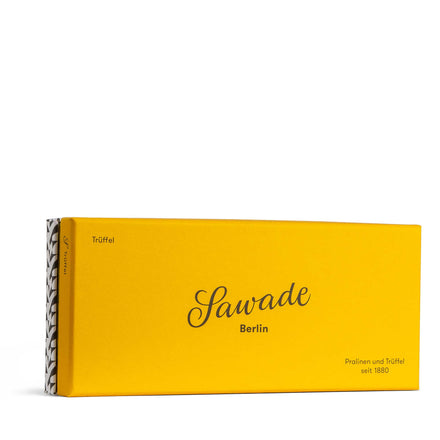 Sawade Pralinenschachtel – edle Pralinenmischung in klassischer Geschenkbox, erhältlich bei Pfeffersack & Soehne