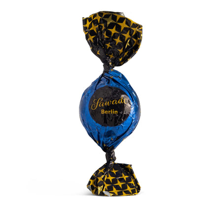 Sawade Schokokugel Nussnougat – handgefertigte Berliner Praline mit feiner Nougatfüllung, erhältlich bei Pfeffersack & Soehne