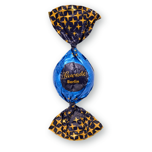 Schokokugel Nussnougat Zartbitter, alkoholfrei