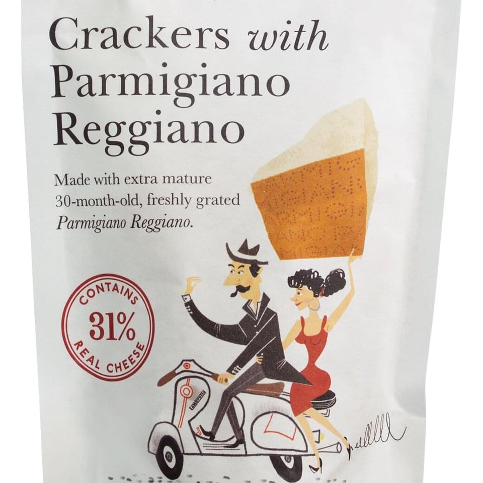 Käse Cracker mit Parmesan