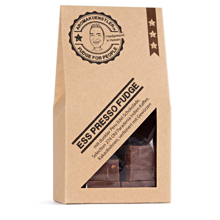 Espresso-Fudge von Aromakünstler – köstliche Kombination aus Kaffee und Schokolade, perfekt zum Espresso-Moment.