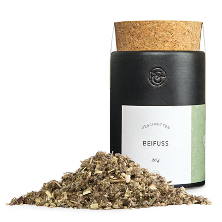Beifuss-Kraut in der Keramikdose von Pfeffersack & Soehne