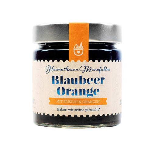 Blaubeer-Orange Fruchtaufstrich