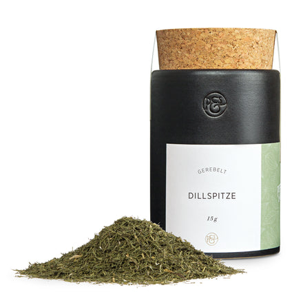 Dillspitzen in der Keramikdose von Pfeffersack & Soehne