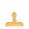 HAY, Clip Clip Klemme breit, 7,5 cm, Edelstahl, gold