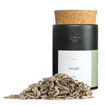 Salbei in der Keramikdose von Pfeffersack & Soehne