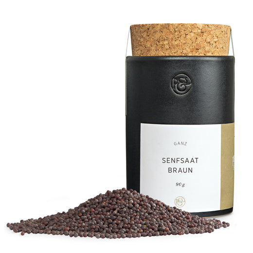 Senfsaat Braun
